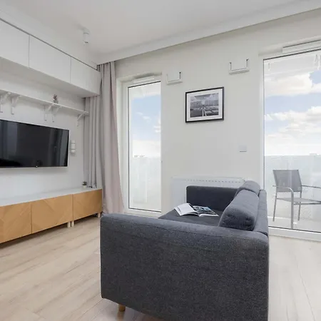 Swiatowida Modern With Balcony & Parking In By Renters 公寓 华沙